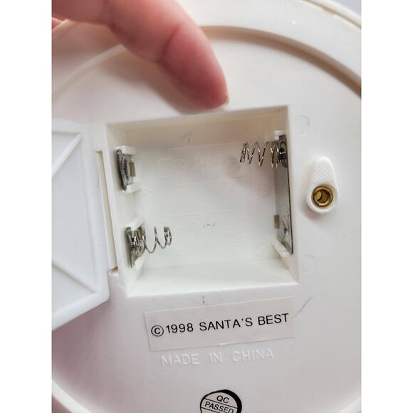 Vintage Santa's Best Peanuts Snoopy as Flying Ace & Woodstock 17" Tested Works - Picture 8 of 8